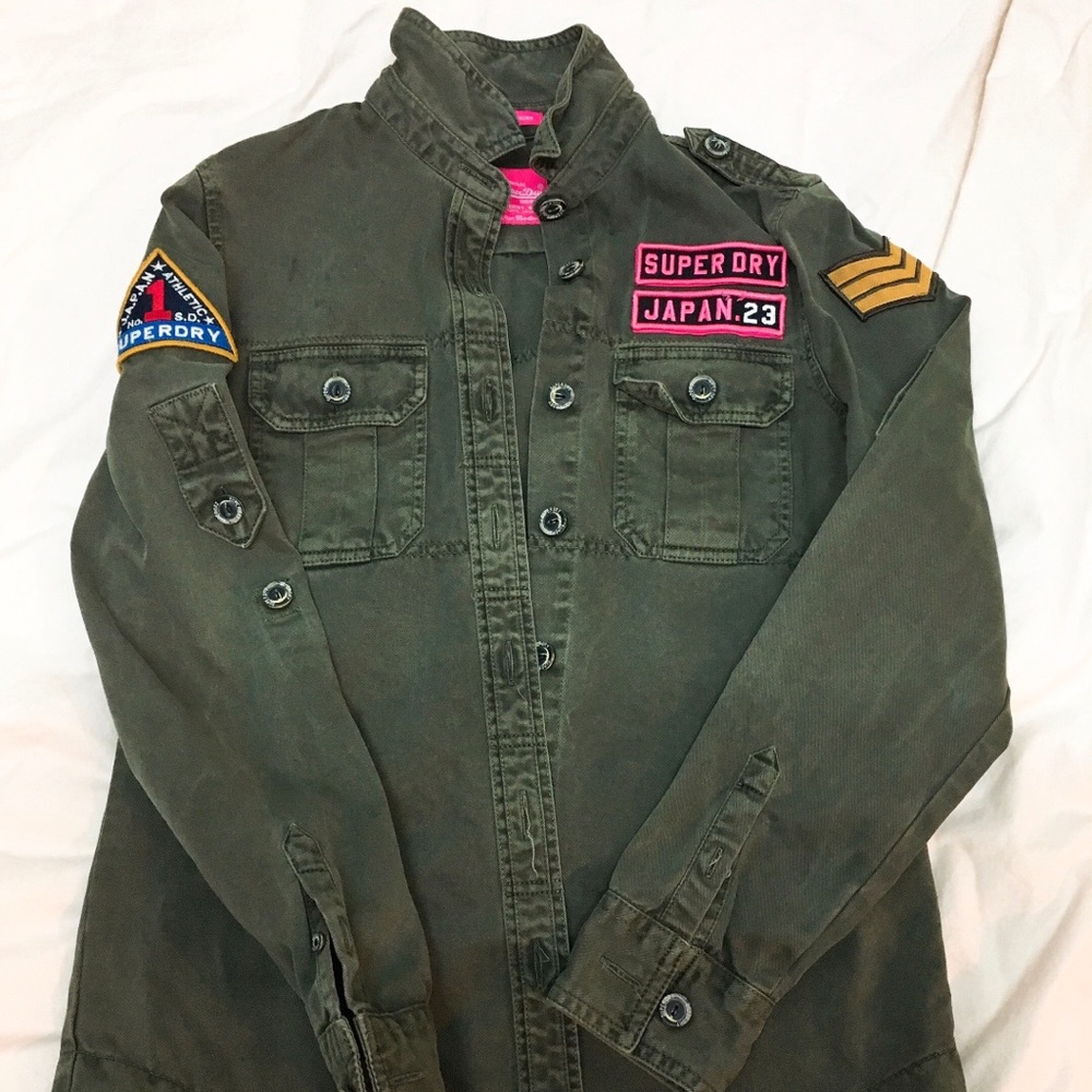 Superdry shirt like jacket